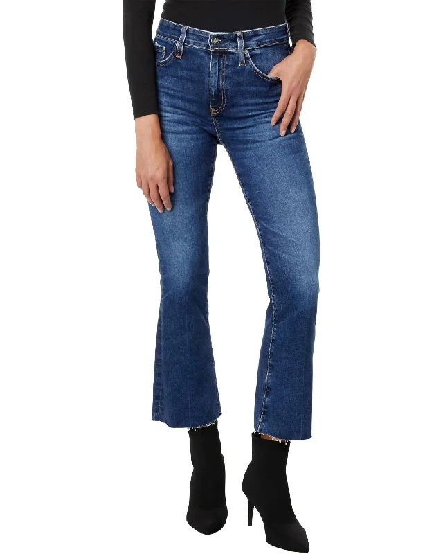 Dark - wash women jeans for a sophisticated and slimming effectFarrah Boot Cut Crop Jeans In Vapor Wash 8 Years East Coast