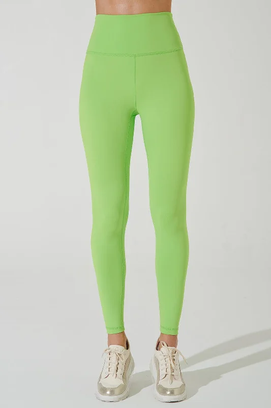 high - waisted women tights for tummy controlJo Maline 7/8 Legging - Floures Green