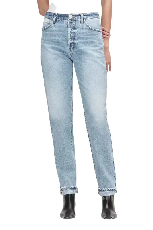 Bootcut women jeans to complement various shoe stylesLe Mec Denim Jeans In Rhode Grind