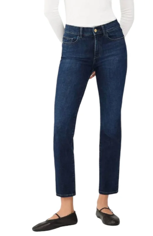 Light - wash women jeans for a fresh and summery appearanceMara Ankle Jeans In India Ink