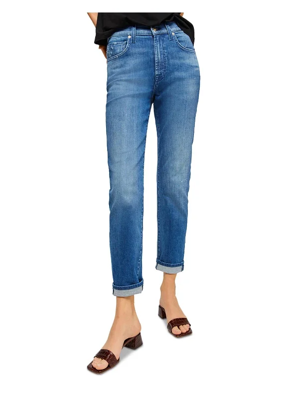 Mom jeans for a nostalgic and casual lookPeggi Womens Denim High Rise Skinny Jeans