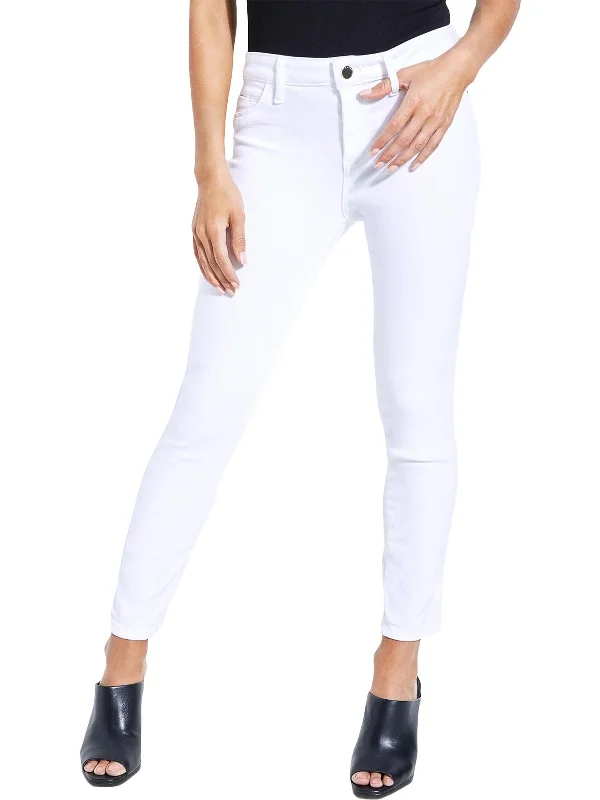 Distressed women jeans for a trendy and edgy lookSexy Curve Womens Slim High Rise Skinny Jeans