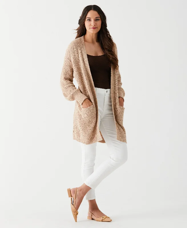 hooded women cardigan for added warmth and styleDuster Cardigan