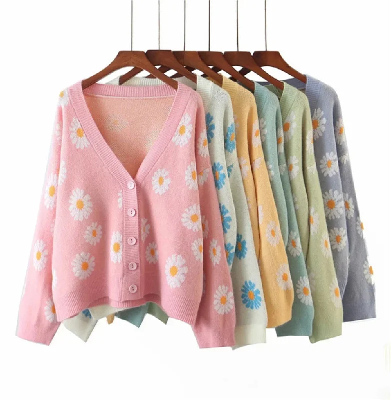 hooded women cardigan for added warmth and styleDaisy Gal Cardigan