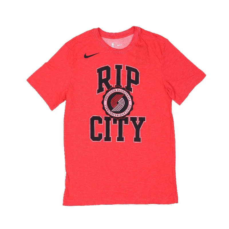 Plus Size Women's Ruffled Blazers in Pink for a Girly and Fashionable LookPortland Trail Blazers Nike Rip City Mantra T-Shirt