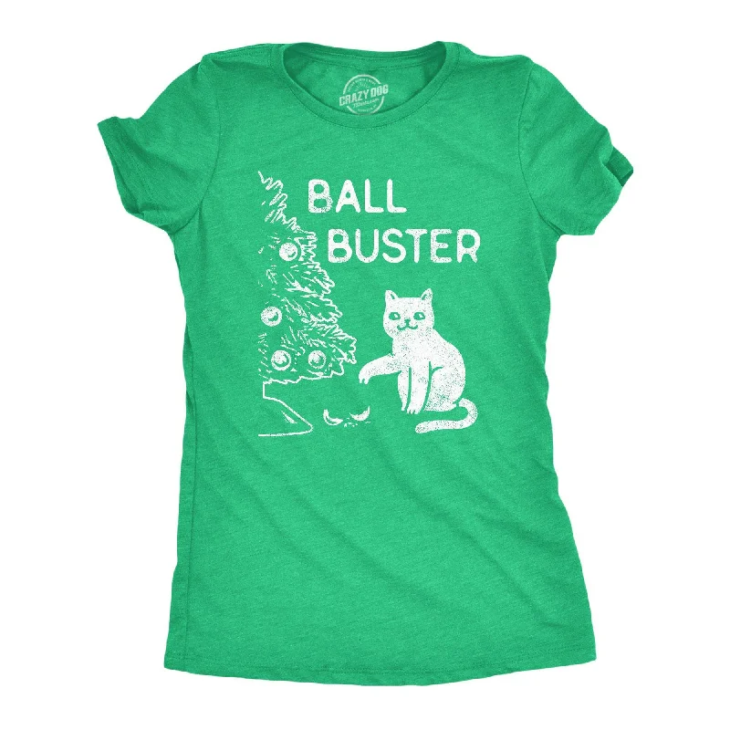 Graphic Print Women T Shirt for a Trendy StatementBall Buster Women's T Shirt