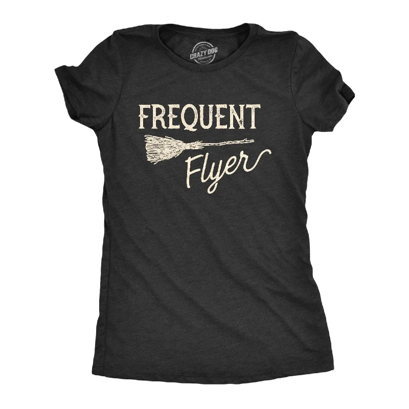 Pocketed Women T Shirt for Added FunctionalityFrequent Flyer Women's T Shirt