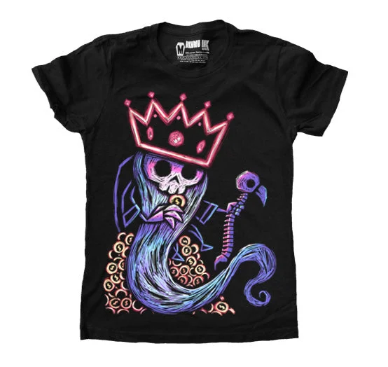 Distressed Women T Shirt with a Laid - Back AestheticHeavy is the Crown Women Tshirt