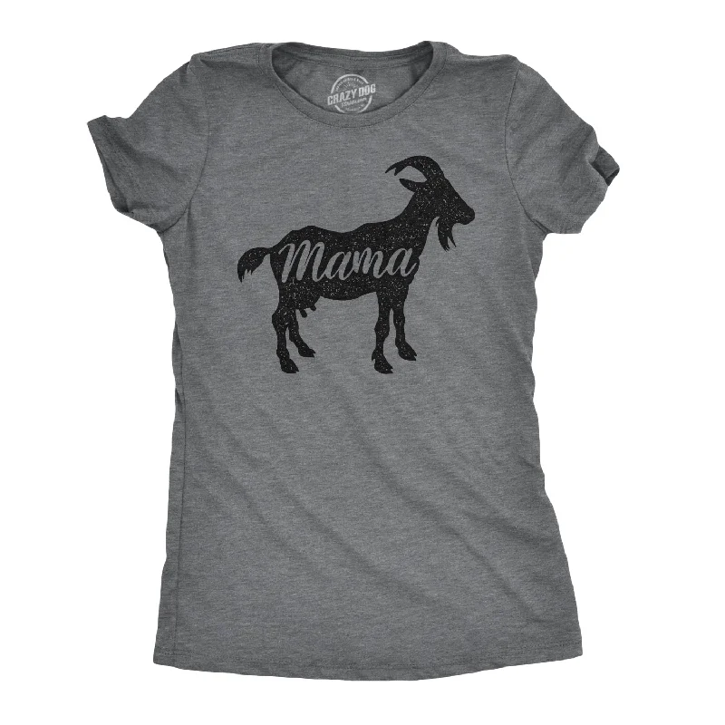 Moisture - Wicking Women T Shirt for Active LifestylesMama Goat Women's T Shirt