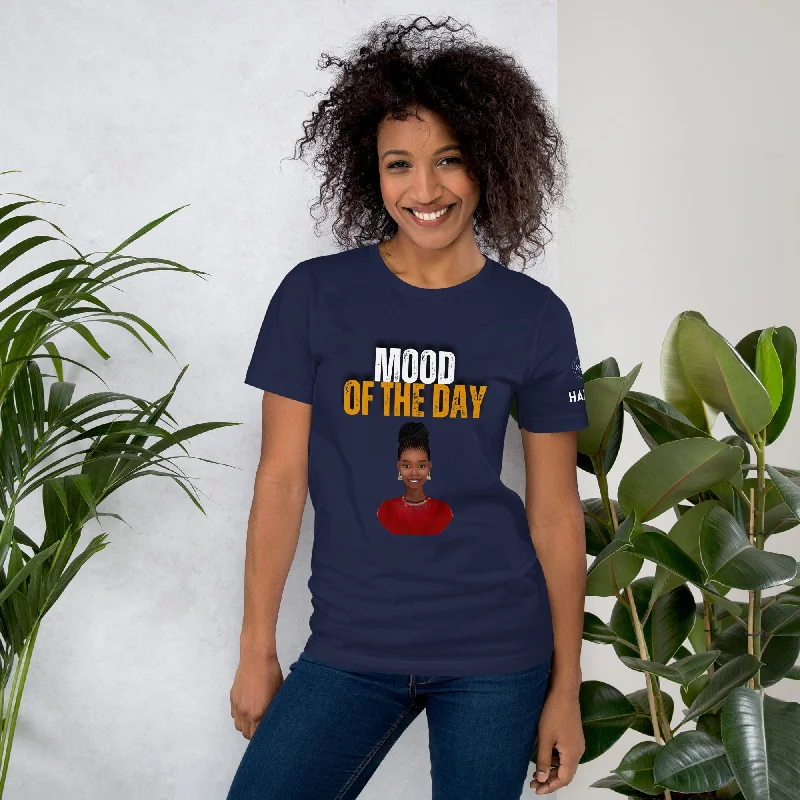 Moisture - Wicking Women T Shirt for Active LifestylesMood of the Day T-shirt - Happy (Woman)