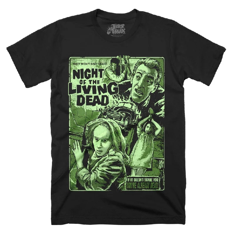 Pocketed Women T Shirt for Added FunctionalityNight Of The Living Dead Already Dead T-Shirt