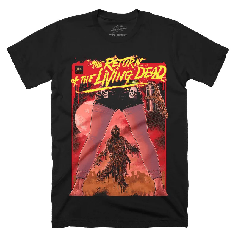 Organic Cotton Women T Shirt for Eco - Conscious WearersReturn Of The Living Dead Eating Me Alive T-Shirt