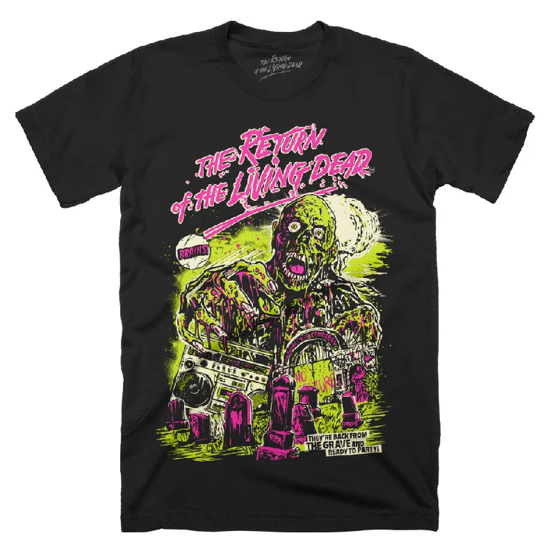 Floral Print Women T Shirt for a Feminine TouchReturn Of The Living Dead No Future T-Shirt