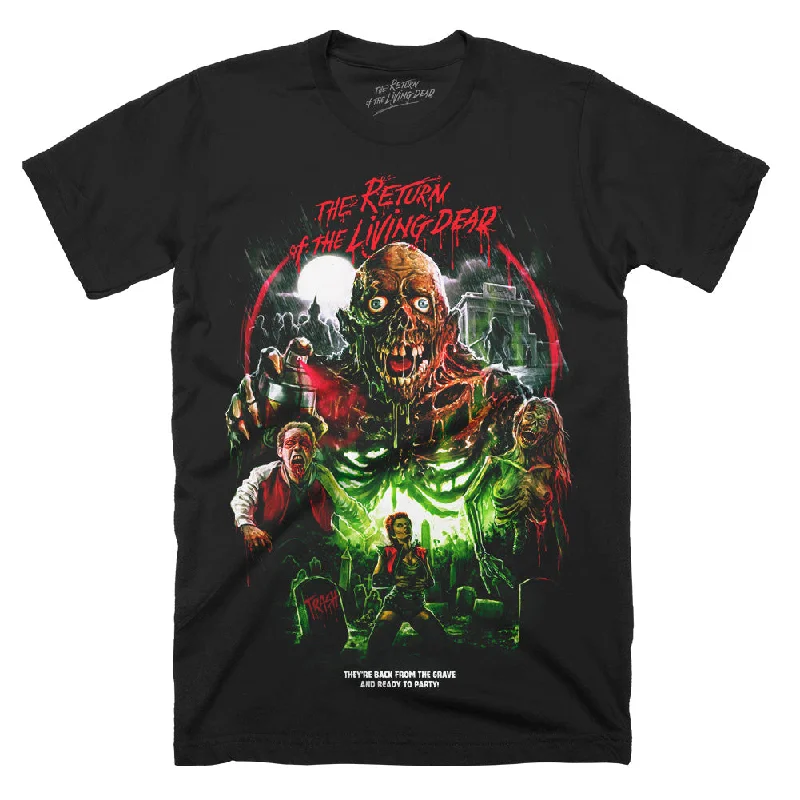 Graphic Print Women T Shirt for a Trendy StatementReturn Of The Living Dead Rain Maker T-Shirt