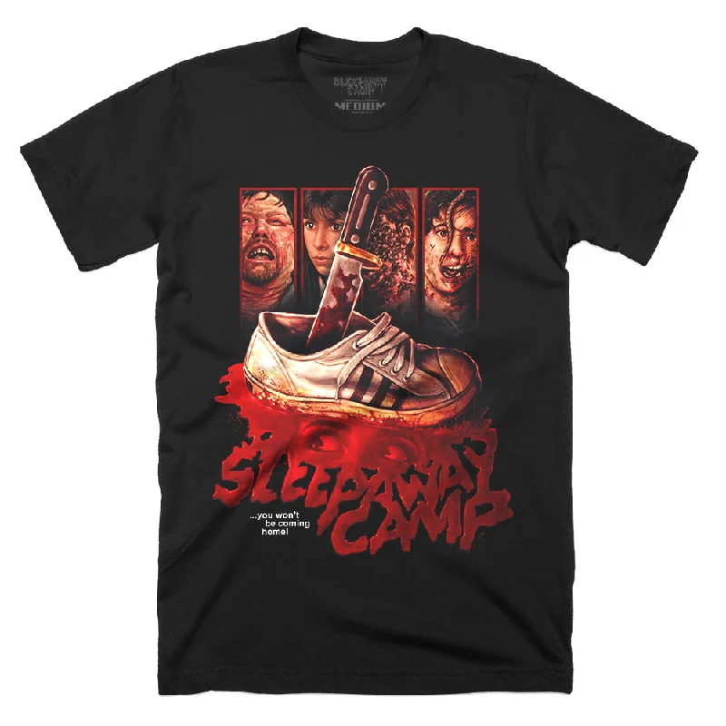 Puff Sleeve Women T Shirt for a Fashion - Forward LookSleepaway Camp Blood Shed Kills Variant T-Shirt