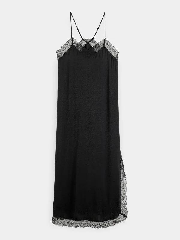 Backless Women Dress for a Sexy and Alluring Look at Evening EventsCami dress with lace detail