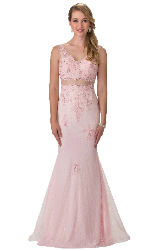 Sequined formal dresses with open backs for a sexy prom styleElizabeth K GL2240 Dress