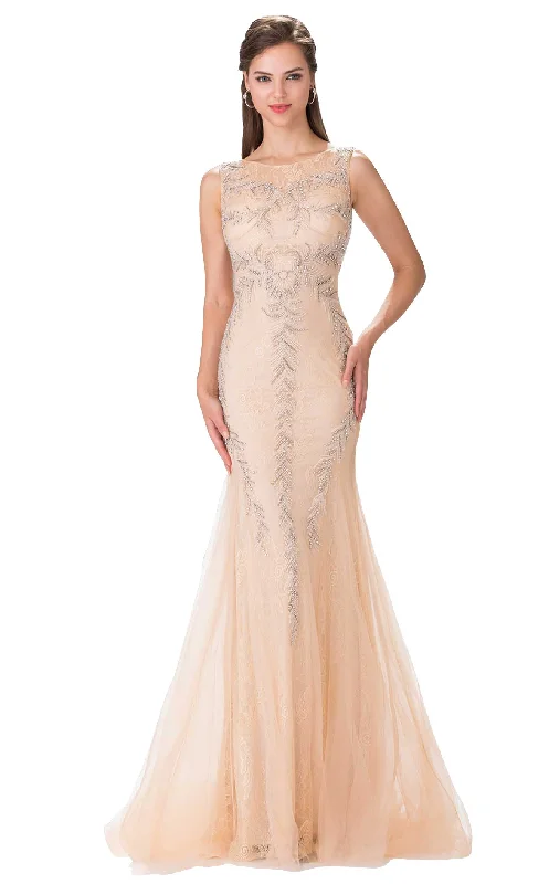 Strapless formal dresses with tulle skirts for a classic prom lookElizabeth K GL2289 Dress