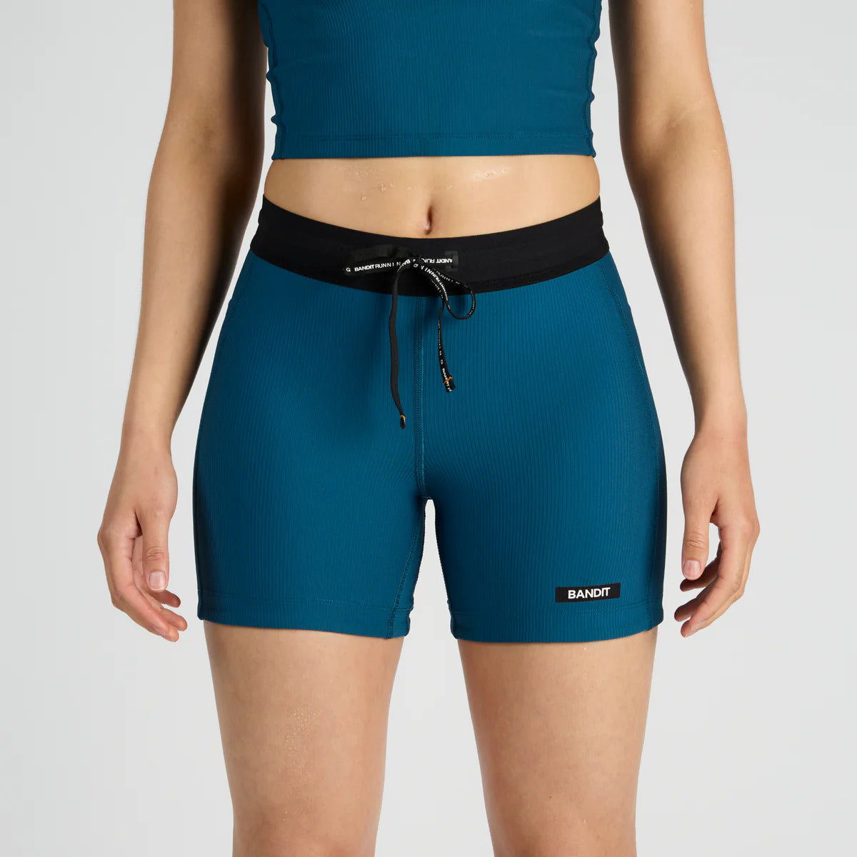 Bandit Running Cadence 5" Women's Compression Shorts - Deep Teal