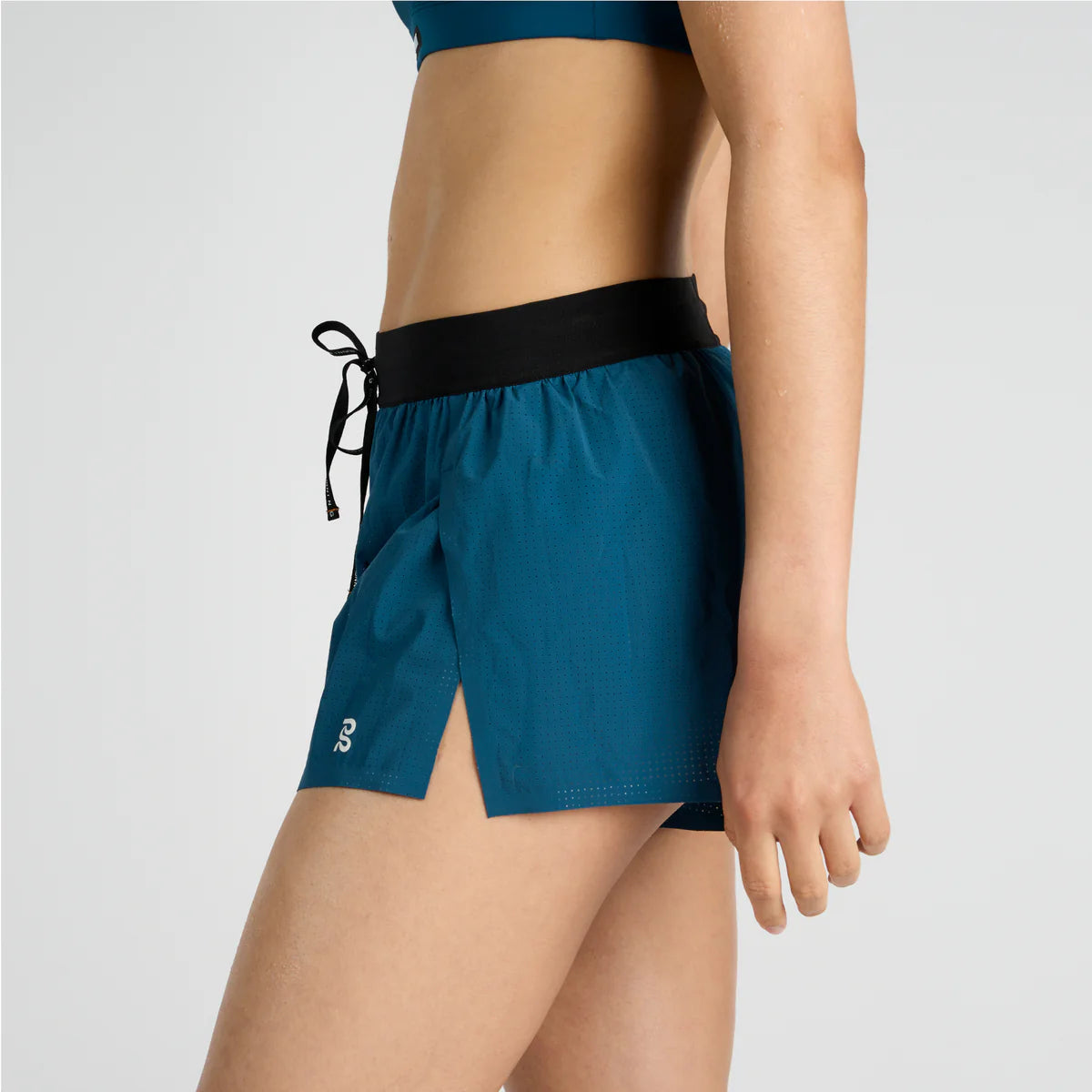 Stretchable Women Shorts for Maximum MobilityBandit Running Vento Women's 3" Splitty Short - Deep Teal