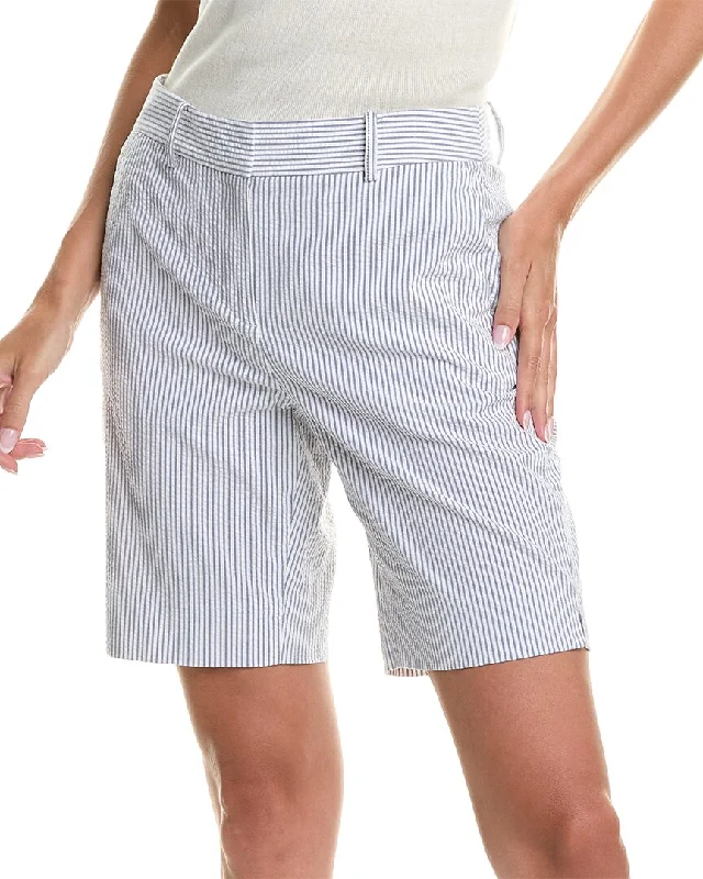 Solid Color Women Shorts in Bright Hues for a Bold StatementBrooks Brothers Seersucker Short