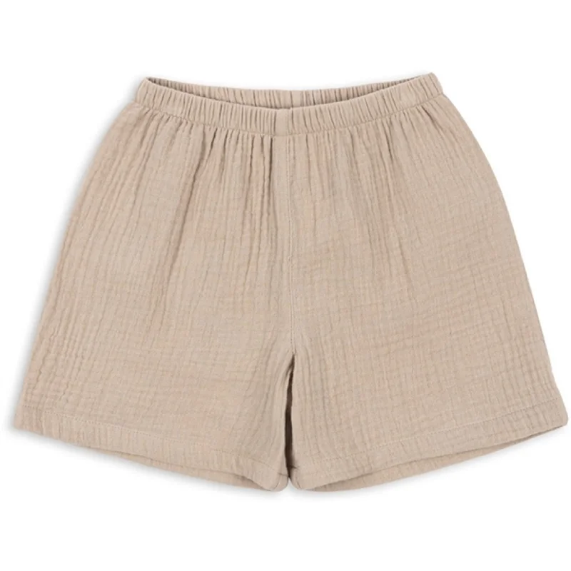 Solid Color Women Shorts in Bright Hues for a Bold StatementKonges Sløjd Pure Cashmere Olive Shorts