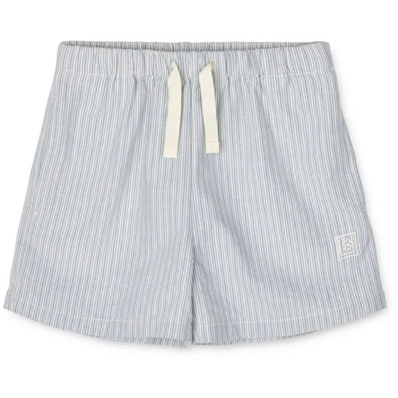 Jeanette Women Shorts with a Soft and Comfortable FeelLiewood Y/D Stripe Riverside/Creme De La Creme Madison Stripe Shorts