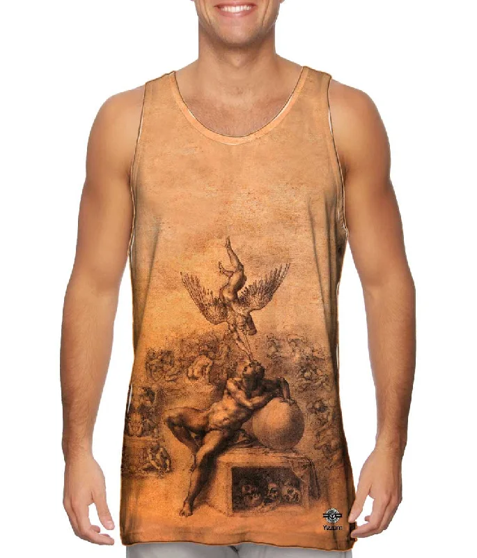 Plunge Neck Women's Seamless Tank Tops for a Smooth FitMichelangelo - "The Dream of Human Life" (1533)