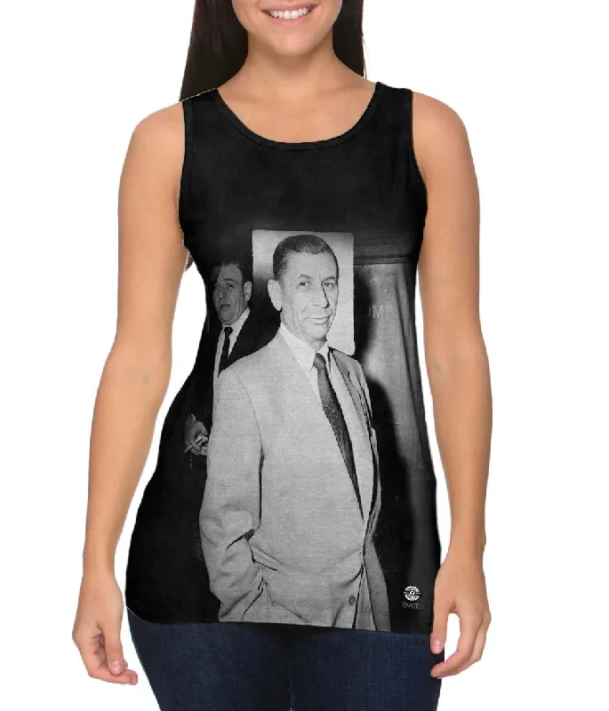 High - Neck Women's Silk Blend Tank Tops for a Luxurious FeelOriginal Gangster Meyer Lansky