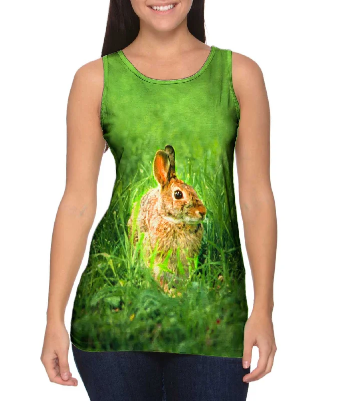 Mock Neck Women's Performance Tank Tops for CyclingPeter Rabbit