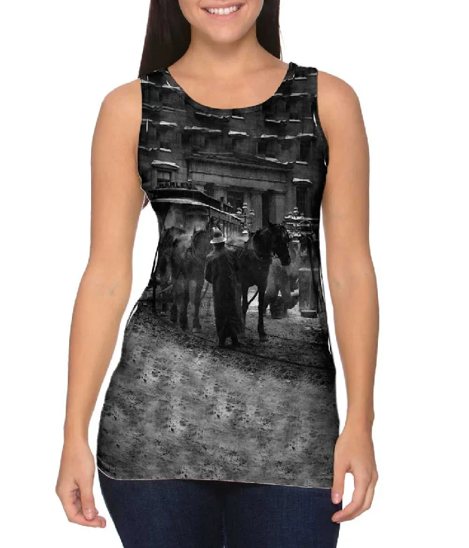 One - Shoulder Women's Rayon Blend Tank Tops for a Flowy LookPhotograph - "The Terminal"