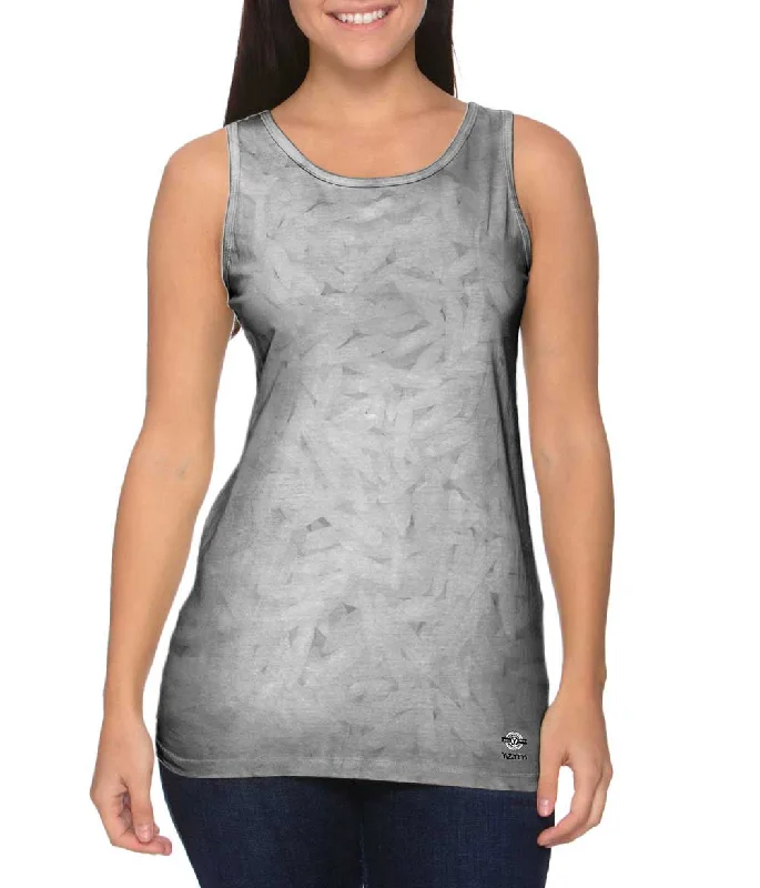 Women's Spaghetti Strap Tank Tops with Geometric PatternsRice Love