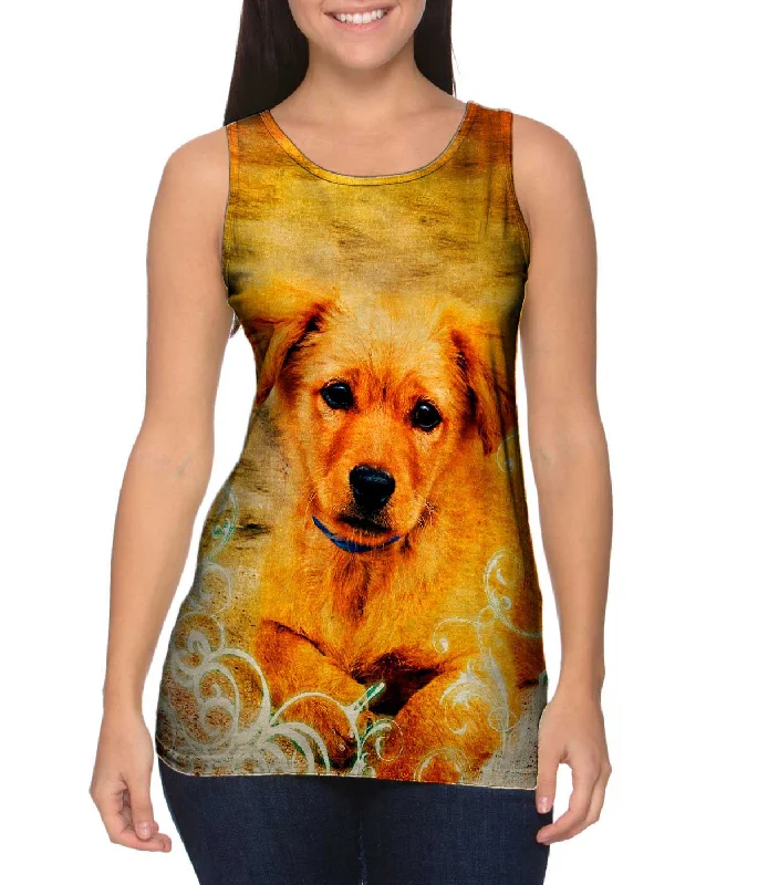 Halter Neck Women's Modal Blend Tank Tops for ComfortRocky Puppy