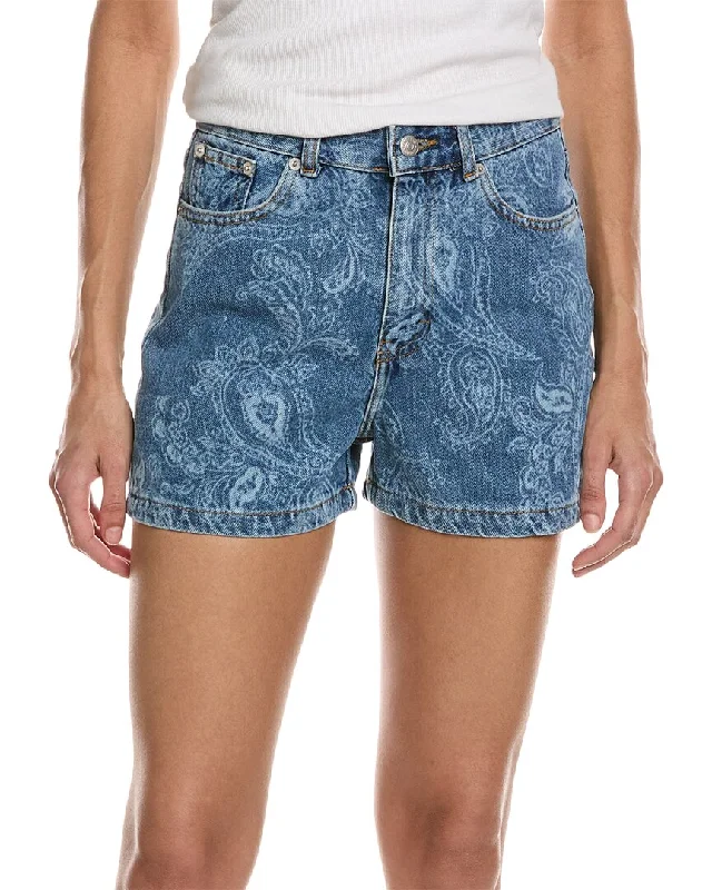 Leather Look Women Shorts for an Edgy and Chic StyleThe Kooples Short