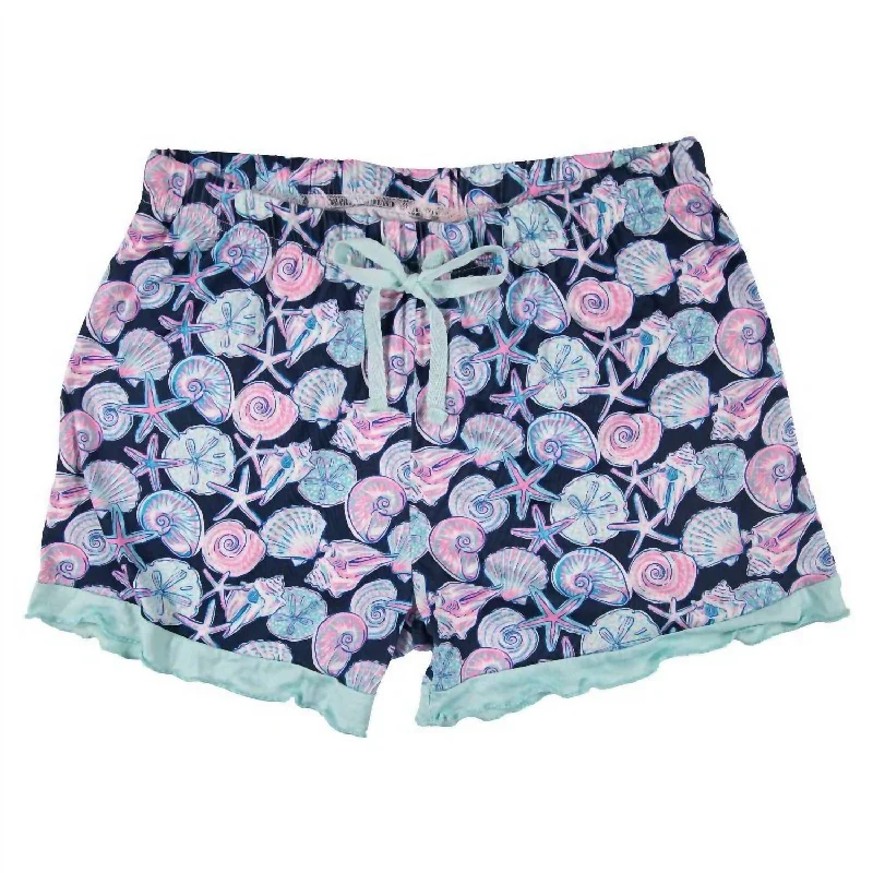 Solid Color Women Shorts in Bright Hues for a Bold StatementWomen's Lounge Short In Shell Pink