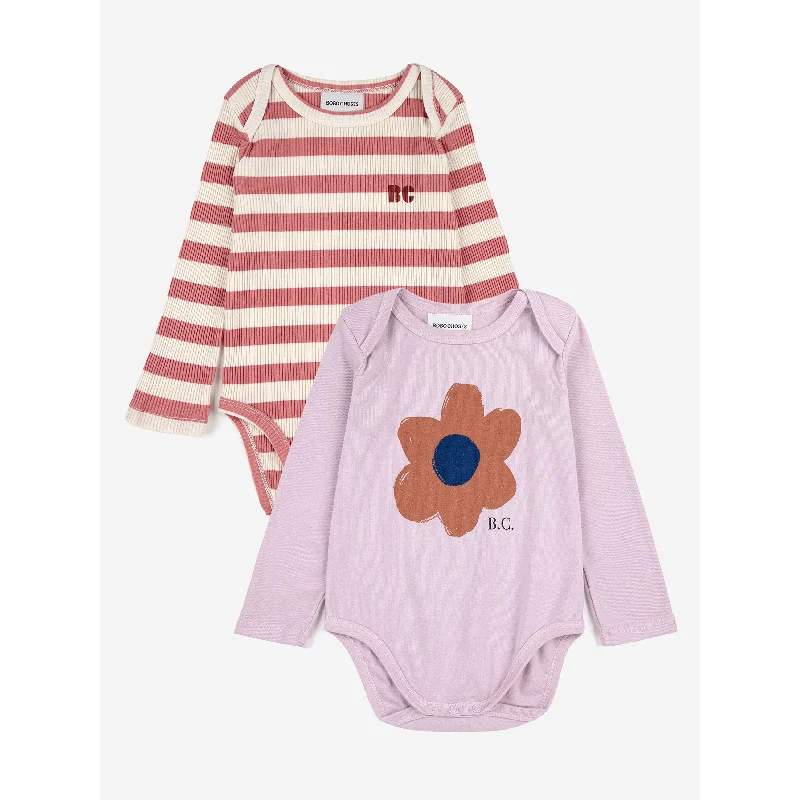 Plus - Size Bodysuits with a Comfortable and Flattering FitBobo Choses Baby Maroon Stripes Body Pack