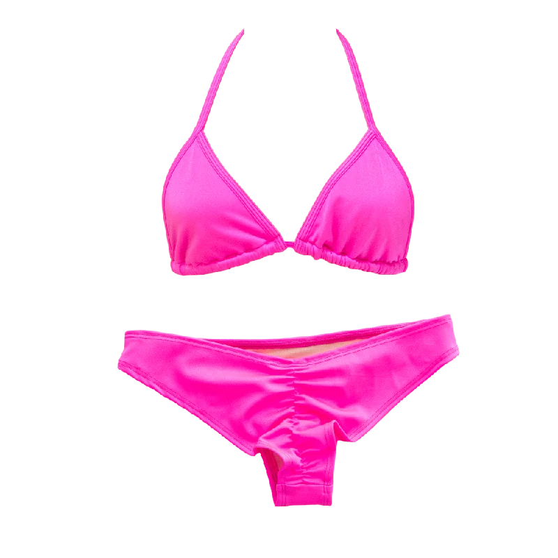 Tropical - themed bikini for a vacation - ready beach outfitLegally Pink Classic Cheeky Bundle