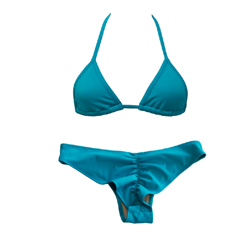 Push - up bikini top to enhance the bust for a confident beach appearanceOcean Classic Cheeky Bundle